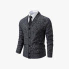 Mason | Men’s Button - Up Cardigan Sweater - Mason Luxor