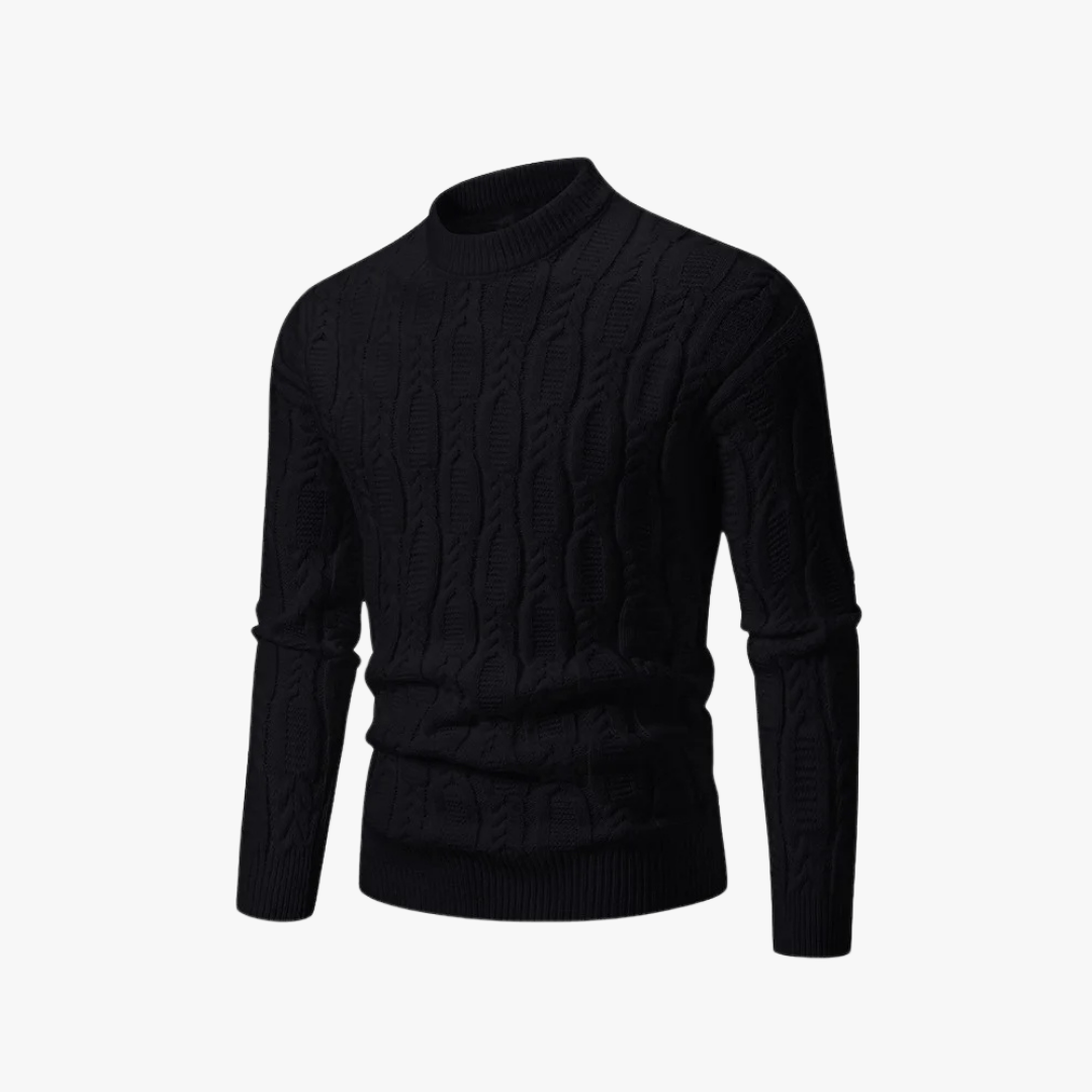 Mason | Men’s Cable Knit Sweater - Mason Luxor