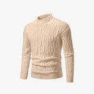 Mason | Men’s Cable Knit Sweater - Mason Luxor