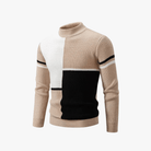 Mason | Men’s Colorblock Crewneck Sweater - Mason Luxor