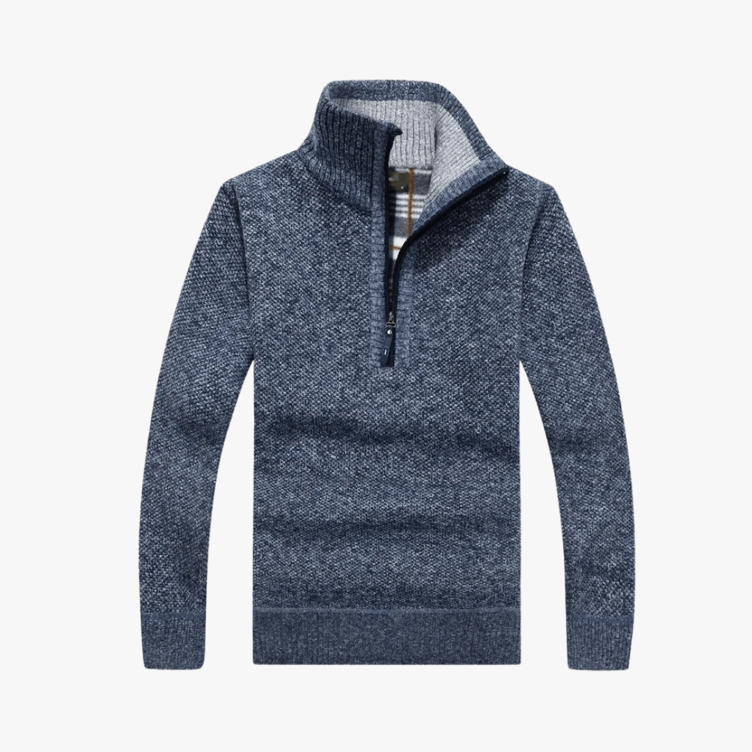 Mason | Men’s Half - Zip Pullover Sweater - Mason Luxor