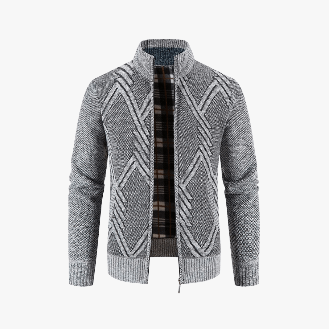 Mason | Men’s Knit Zip - Up Cardigan - Mason Luxor