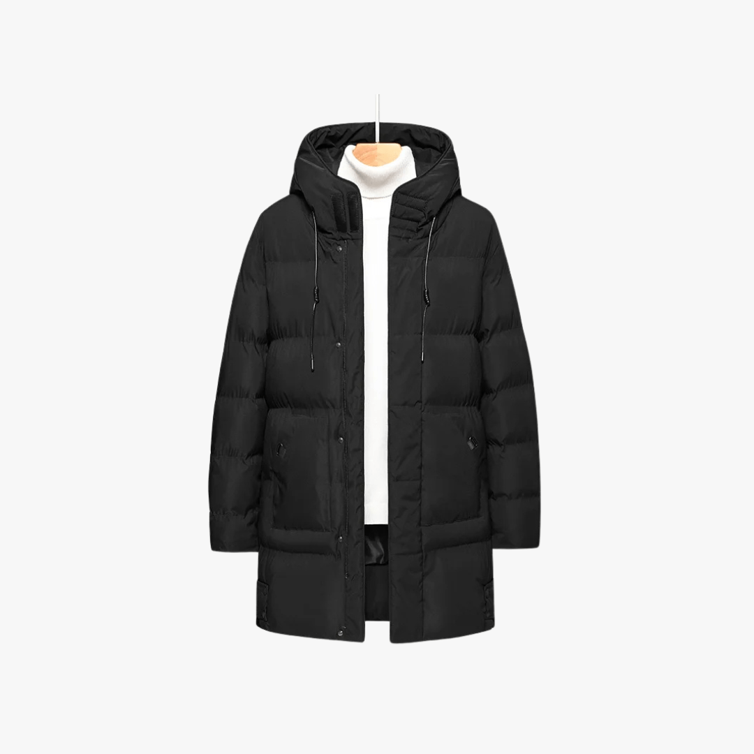Mason | Men’s Long Puffer Jacket - Mason Luxor
