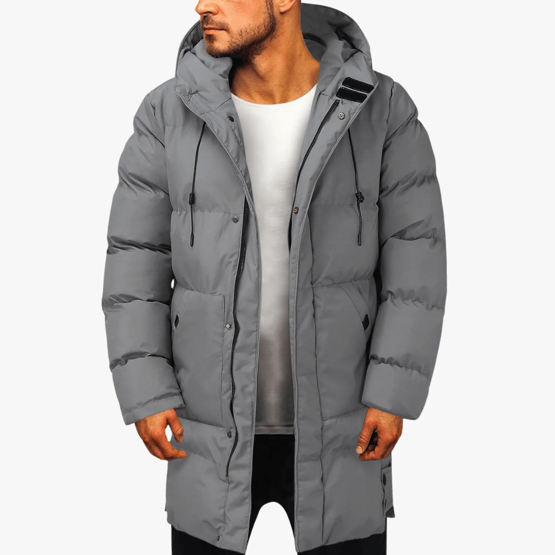 Mason | Men’s Long Puffer Jacket - Mason Luxor