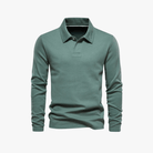 Mason | Men’s Long - Sleeve Polo Shirt - Mason Luxor
