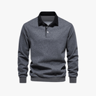 Mason | Men’s Long - Sleeve Polo Sweater - Mason Luxor