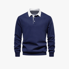 Mason | Men’s Long - Sleeve Polo Sweater - Mason Luxor