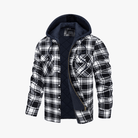 Mason | Men’s Plaid Hooded Jacket - Mason Luxor