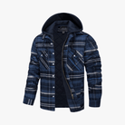 Mason | Men’s Plaid Hooded Jacket - Mason Luxor