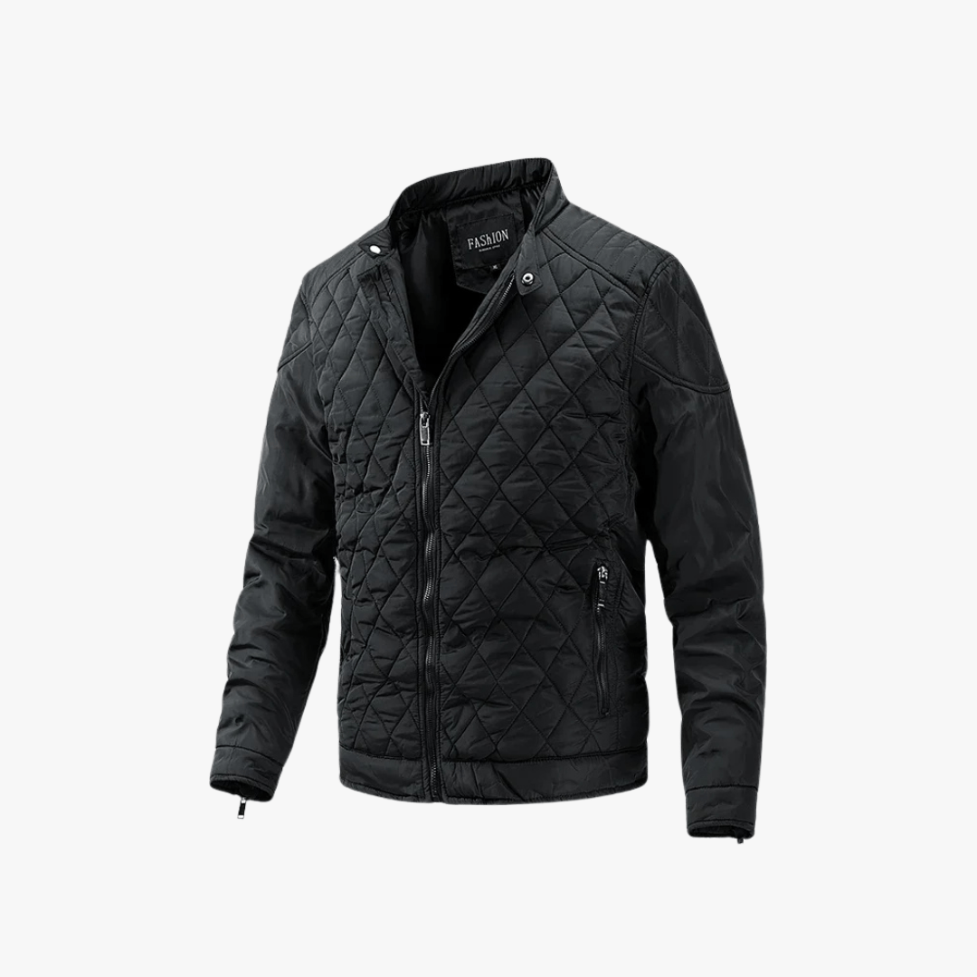 Mason | Men’s Quilted Zip - Up Jacket - Mason Luxor
