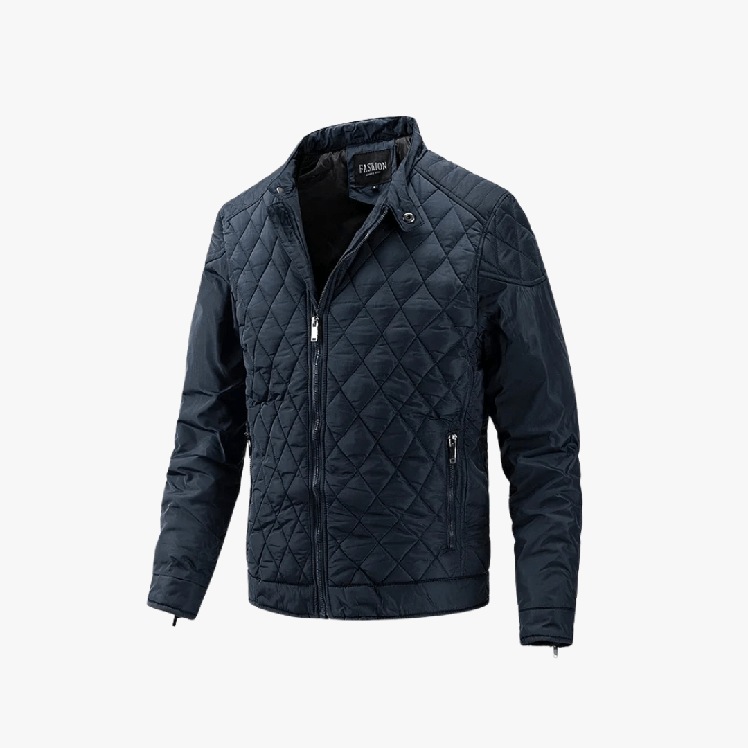 Mason | Men’s Quilted Zip - Up Jacket - Mason Luxor