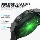 Mason | Men’s Rugged Smartwatch – Fitness Tracker with Call & Heart Rate Monitor - Mason Luxor Men Fashion