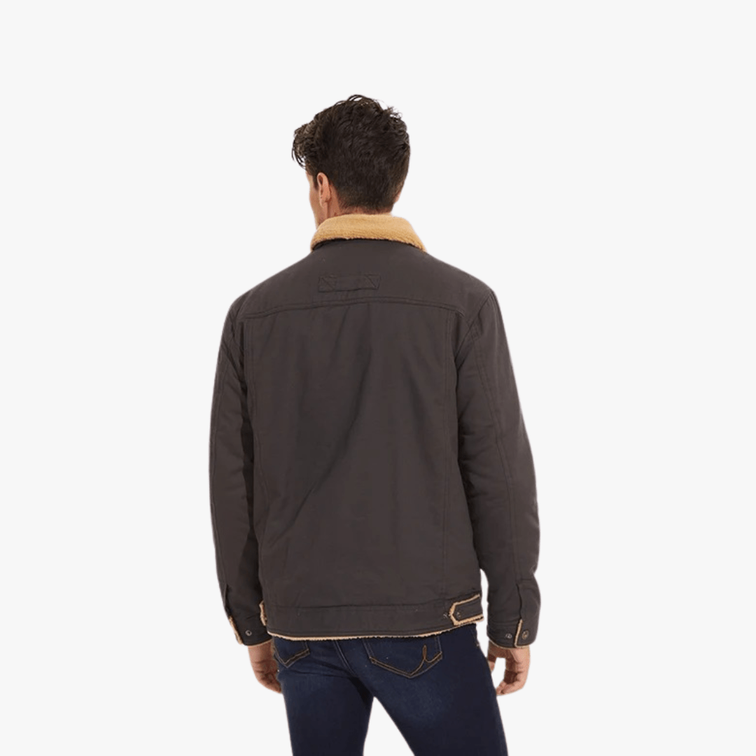 Mason | Men’s Sherpa Lined Jacket - Mason Luxor