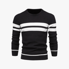 Mason | Men’s Striped Crewneck Sweater - Mason Luxor