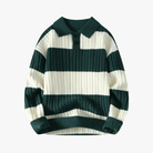 Mason | Men’s Striped Polo Sweater - Mason Luxor
