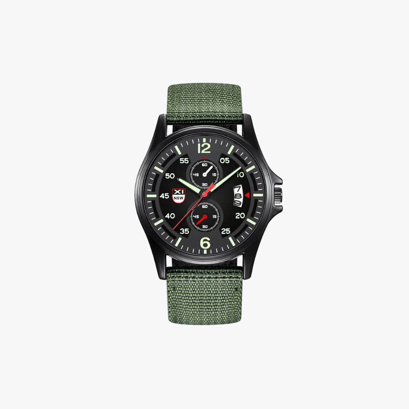 Mason | Men’s Tactical Field Watch – Luminous Dial &amp; Nylon Strap (Multiple Colors) - Mason Luxor Men Fashion