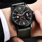 Mason | Men’s Tactical Field Watch – Luminous Dial & Nylon Strap (Multiple Colors) - Mason Luxor Men Fashion