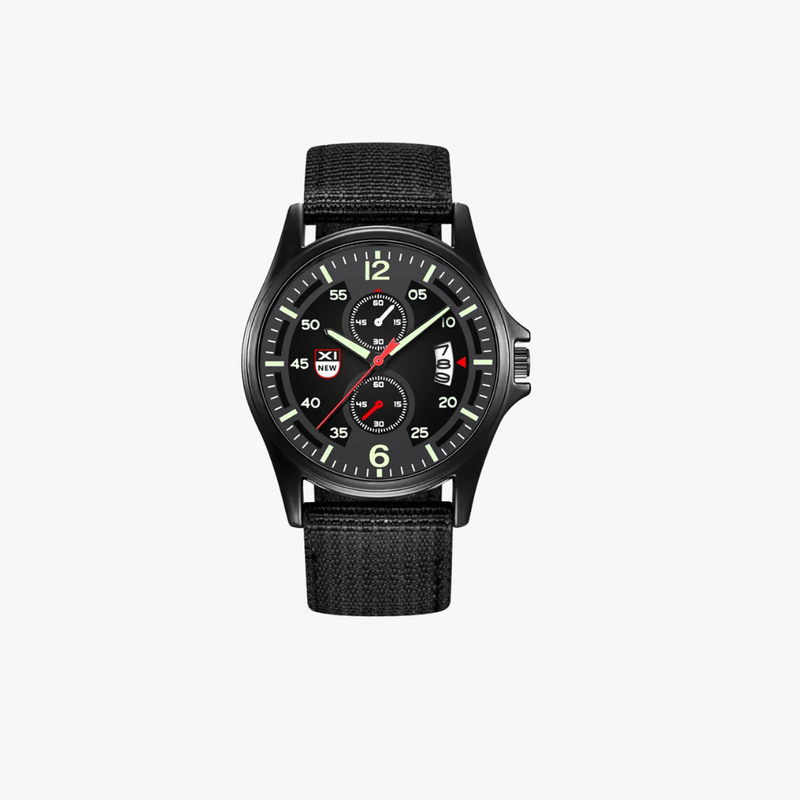 Mason | Men’s Tactical Field Watch – Luminous Dial &amp; Nylon Strap (Multiple Colors) - Mason Luxor Men Fashion