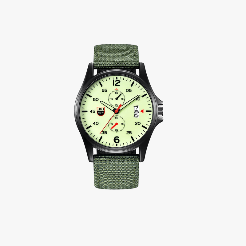 Mason | Men’s Tactical Field Watch – Luminous Dial &amp; Nylon Strap (Multiple Colors) - Mason Luxor Men Fashion