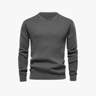 Mason | Men’s Textured Crewneck Sweater - Mason Luxor