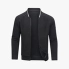 Mason | Men’s Textured Zip Jacket - Mason Luxor