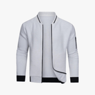 Mason | Men’s Textured Zip Jacket - Mason Luxor
