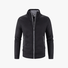 Mason | Men’s Textured Zip - Up Knit Jacket - Mason Luxor