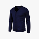 Mason | Men’s V - Neck Button - Up Cardigan - Mason Luxor