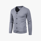 Mason | Men’s V - Neck Button - Up Cardigan - Mason Luxor