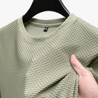Mason | Men’s Waffle T-Shirt – Lightweight & Breathable Soft Comfort - Mason Luxor Men Fashion