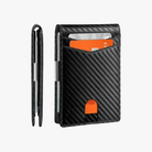 Mason | Mens Wallets Slim RFID Blocking Carbon Fiber Leather Wallets Mens - Mason Luxor Men Fashion