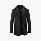 Mason | Men’s Wool Blend Peacoat - Mason Luxor