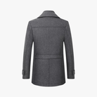 Mason | Men’s Wool Blend Peacoat - Mason Luxor