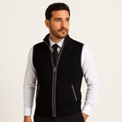 Mason | Men’s Zip - Up Knit Vest - Mason Luxor