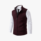 Mason | Men’s Zip - Up Knit Vest - Mason Luxor