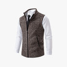 Mason | Men’s Zip - Up Knit Vest - Mason Luxor