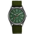 Mason | Military Field Watch – Tactical Nylon Strap & Luminous Dial - Mason Luxor Men Fashion
