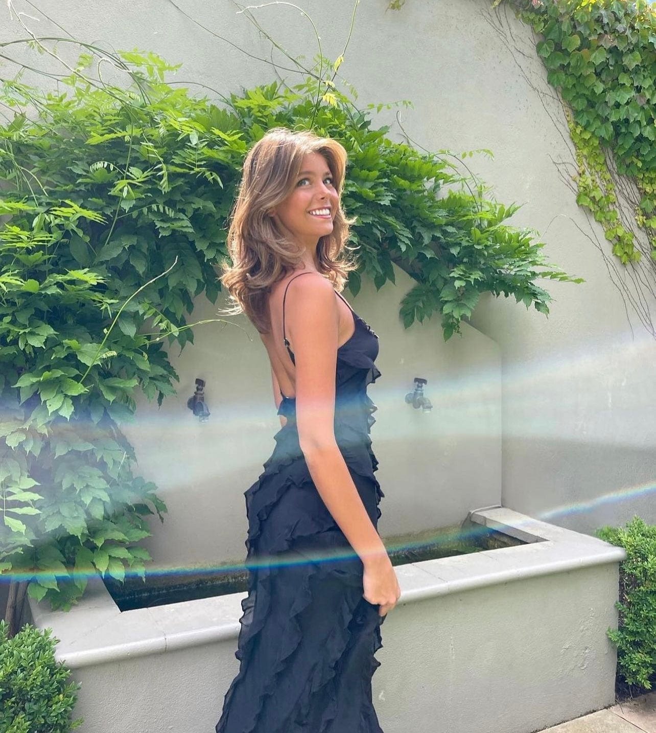 Mason | Red Ruffle Maxi Dress – Elegant & Flowing Fit - Mason Luxor