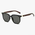 Mason | Retro Wooden Sunglasses – Unisex Vintage Style with UV Protection - Mason Luxor Men Fashion