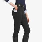 Mason | Women Horse Riding Leggings Riding Tights Equestrian Breeches with Phone Pockets - Full Seat Silicone - Mason Luxor Men Fashion