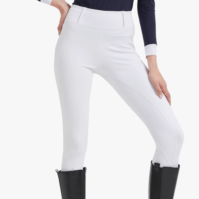Mason | Women Horse Riding Leggings Riding Tights Equestrian Breeches with Phone Pockets - Full Seat Silicone - Mason Luxor Men Fashion