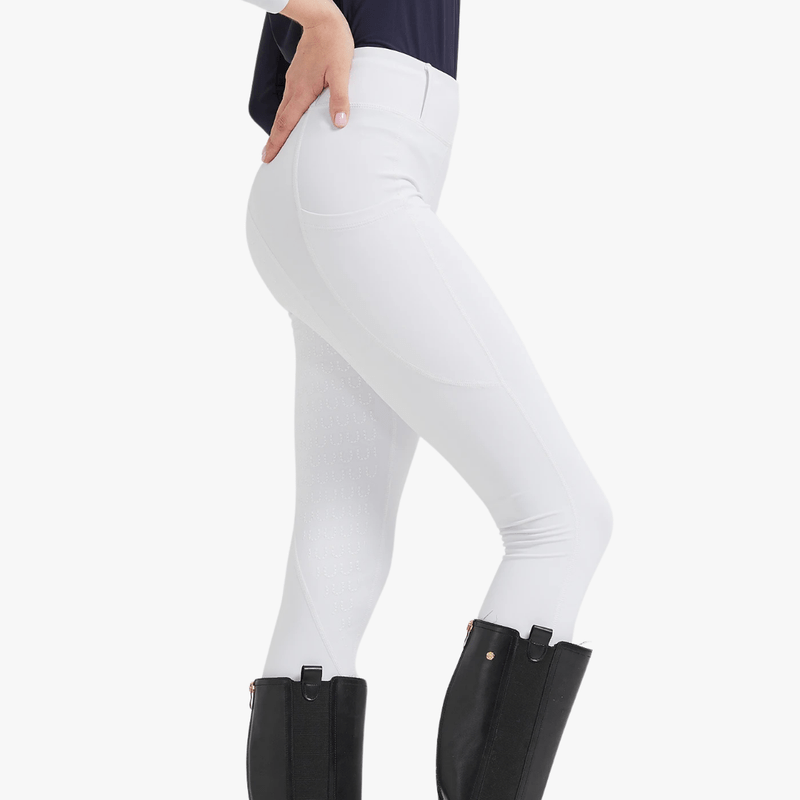 Mason | Women Horse Riding Leggings Riding Tights Equestrian Breeches with Phone Pockets - Full Seat Silicone - Mason Luxor Men Fashion