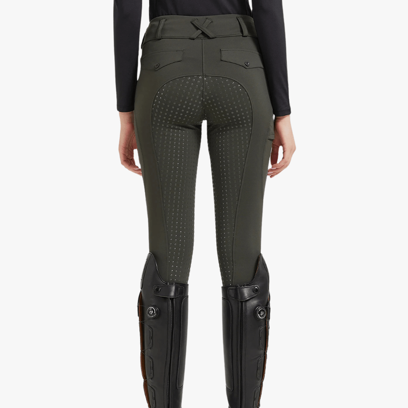 Mason | Women Horse Riding Tights Breeches Equestrian Silicone Grip with Phone Pockets - Mason Luxor Men Fashion