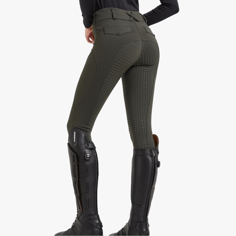 Mason | Women Horse Riding Tights Breeches Equestrian Silicone Grip with Phone Pockets - Mason Luxor Men Fashion