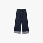 Mason | Denim Jacket for Women – Cropped Classic with Oversized Cuffs - Mason Luxor Men Fashion