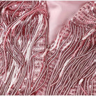 Mason | Women’s Fringe Cocktail Dress – Feather Trim - Mason Luxor