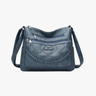 Mason | Women Leather Shoulder Bag – Classic Style with Pockets Extra Storage - Mason Luxor Men Fashion