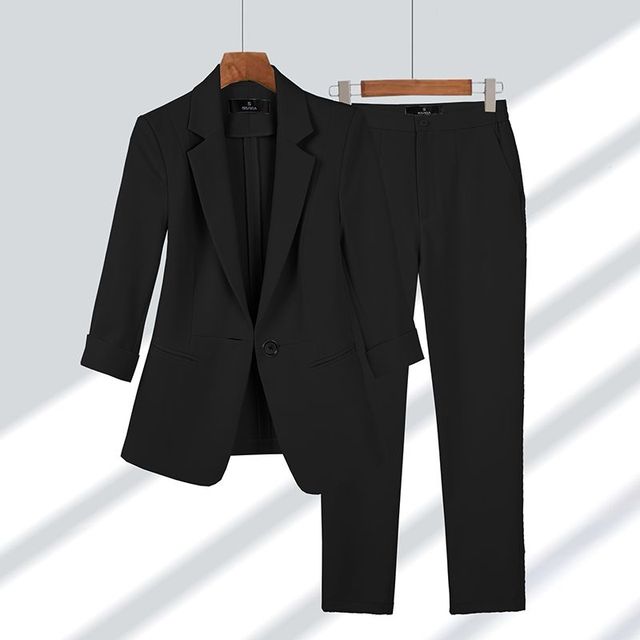 Mason | Women's Tailored Blazer and Trouser Set - Mason Luxor