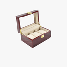 Mason | Wooden Watch Display Box – Glass Lid Organizer (1–12 Slots) - Mason Luxor Men Fashion