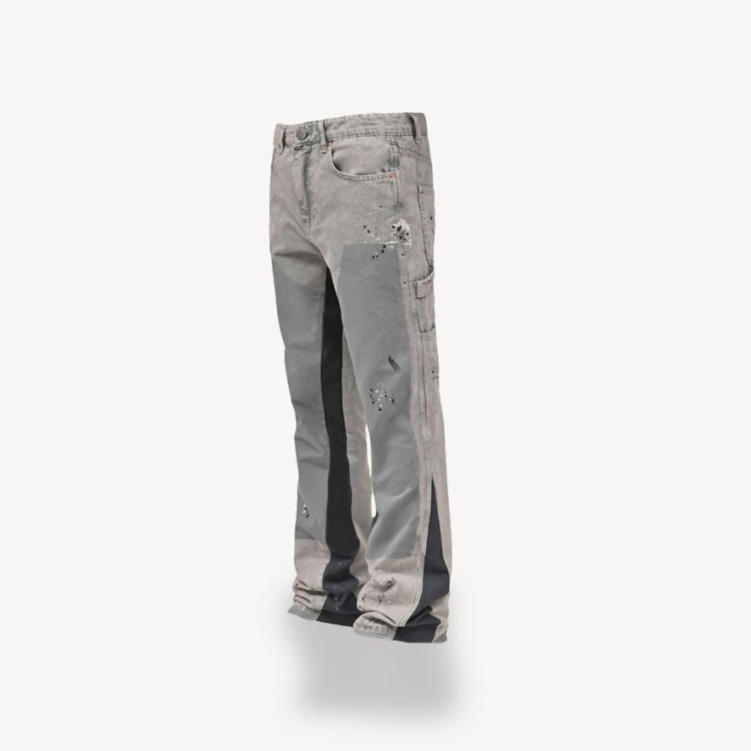 Men’s Jeans with Streetwear Design | Straight Fit - Mason Luxor